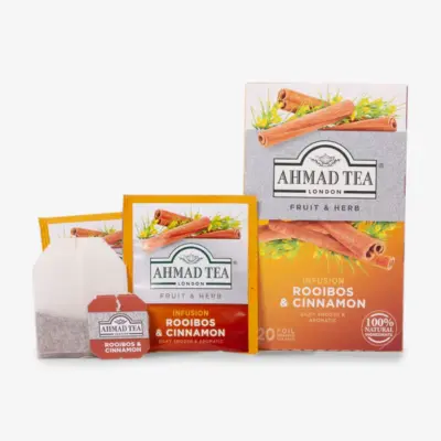 ЧАЙ АХМАД РОЙБОС И КАНЕЛА 20*2ГР - Image 2