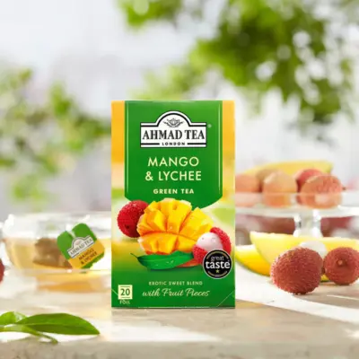 ЧАЙ АХМАД МАНГО И ЛИЧИ 20*2ГР - Image 2